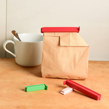 Food Bag Clip Sealing Clip Kitchen Bag Sealing Artifact Tea Milk Powder Snack Sealing Clip Food Sealer
