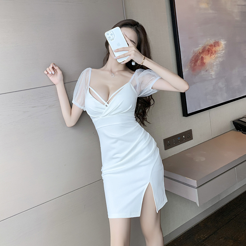(Mới) Mã A2135 Giá 750K: Váy Đầm Liền Thân Nữ Dodc Sexy Dáng Ôm Body Gợi Cảm Sexy Tay Phồng Thời Trang Nữ Chất Liệu G02 Sản Phẩm Mới, (Miễn Phí Vận Chuyển Toàn Quốc).