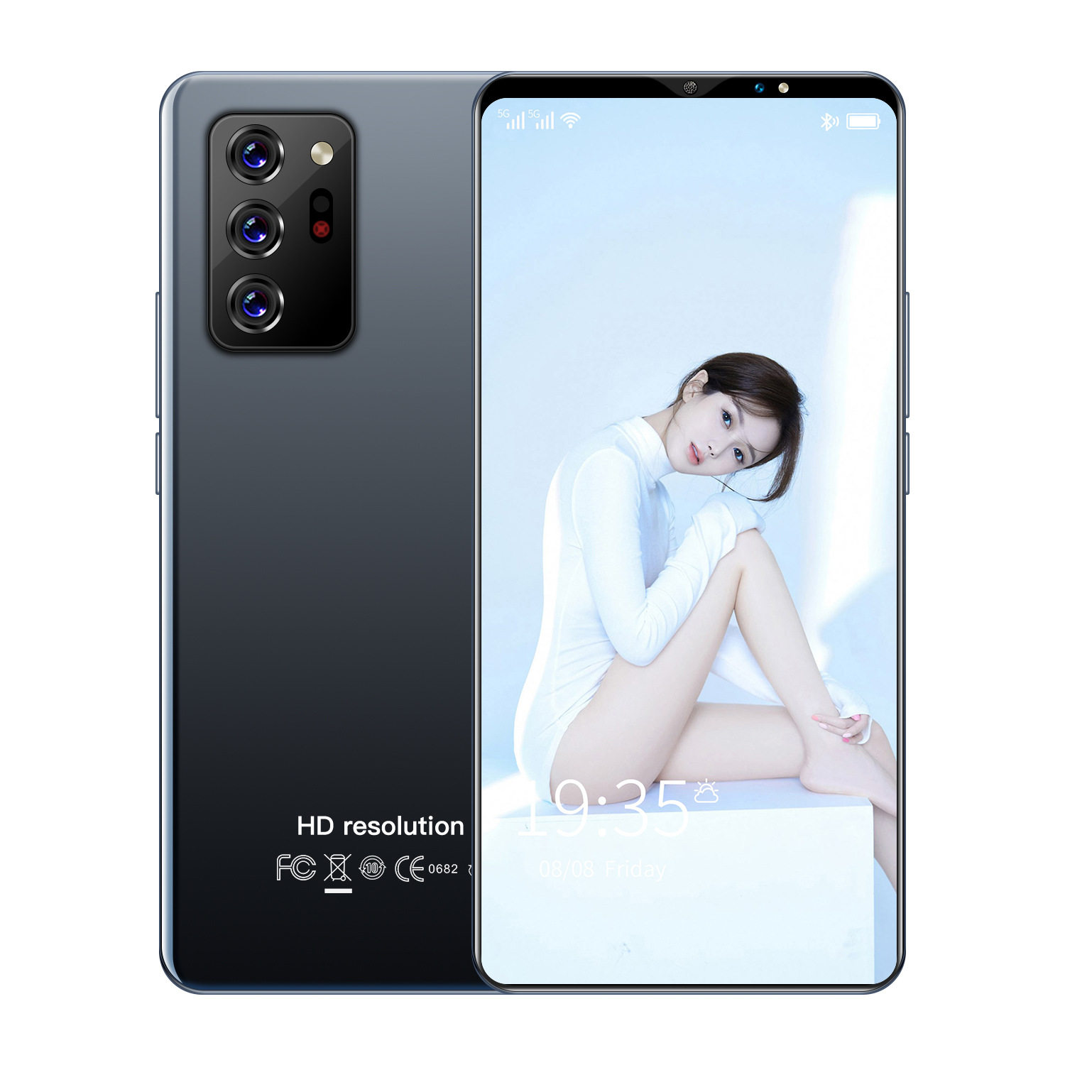 note30mini跨境电商专供低价 批发安卓5.5英寸智能手机1+4G工厂现