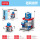Lele Brothers Mini Street View совместим с моделью здания Lego City, детской образовательной сборкой, строительным блоком, игрушкой-подарком mini 85