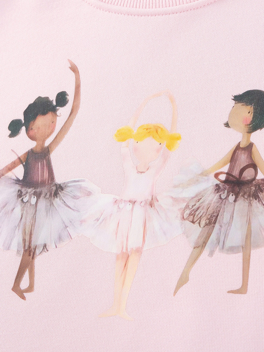 Source Factory Girls' Set Wholesale, Autumn Fleece-lined Cute Kids' 2-piece Outfit