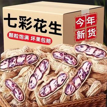 Yunnan Sun Dried Original Flavor Shell Raw and Ripe Color Milk Peanut Colorful Peanut Nut Snacks Dried Special Product