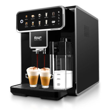 RAF European standard cross-border automatic coffee machine automatic cleaning integrated coffee making milk machine DIY latte flower