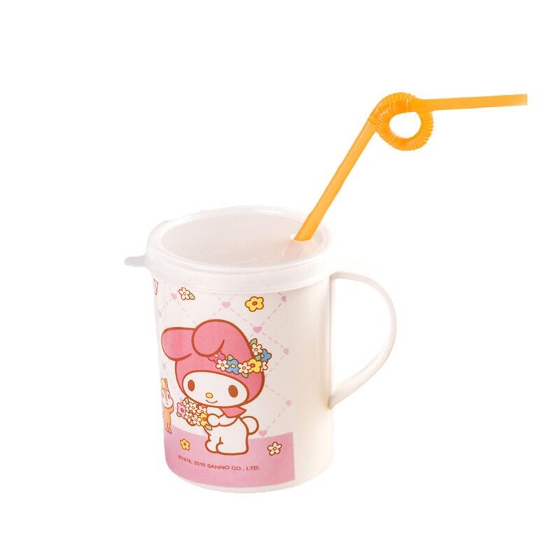 Wuhe meilti children's tableware for Girls cute cartoon baby food supplement bowl melamine anti-scald Cup plate