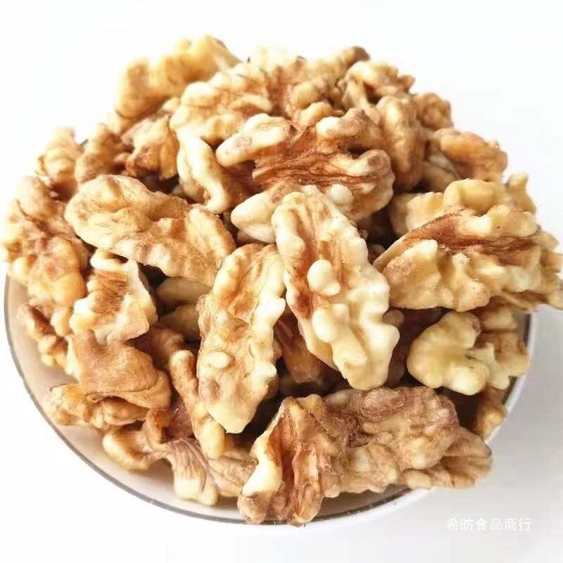 New Arrival Salt and Pepper Milk-Flavored Raw Walnut Kernels, Paper-Skinned Walnut Kernels, Dried Nuts, Original Flavor Snacks for Pregnant Women, Roasted Seeds and Nuts