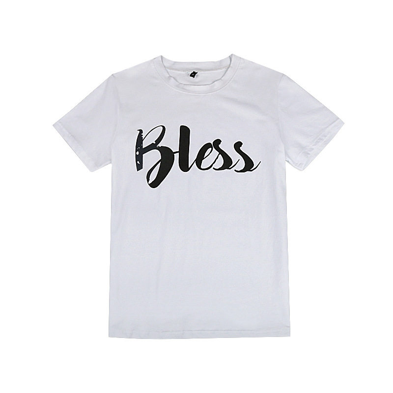 Loose Fit Summer T Shirt Womens Short Sleeve Round Neck Floral Print Casual Wear for Everyday Use Wholesale