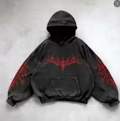 2025 European and American Street Graffiti Hip-Hop Style Simple Design Three-Dimensional Printed Pattern Loose Fashion Sweatshirt for Men and Women