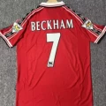 98 Manchester United Home #7 Beckham