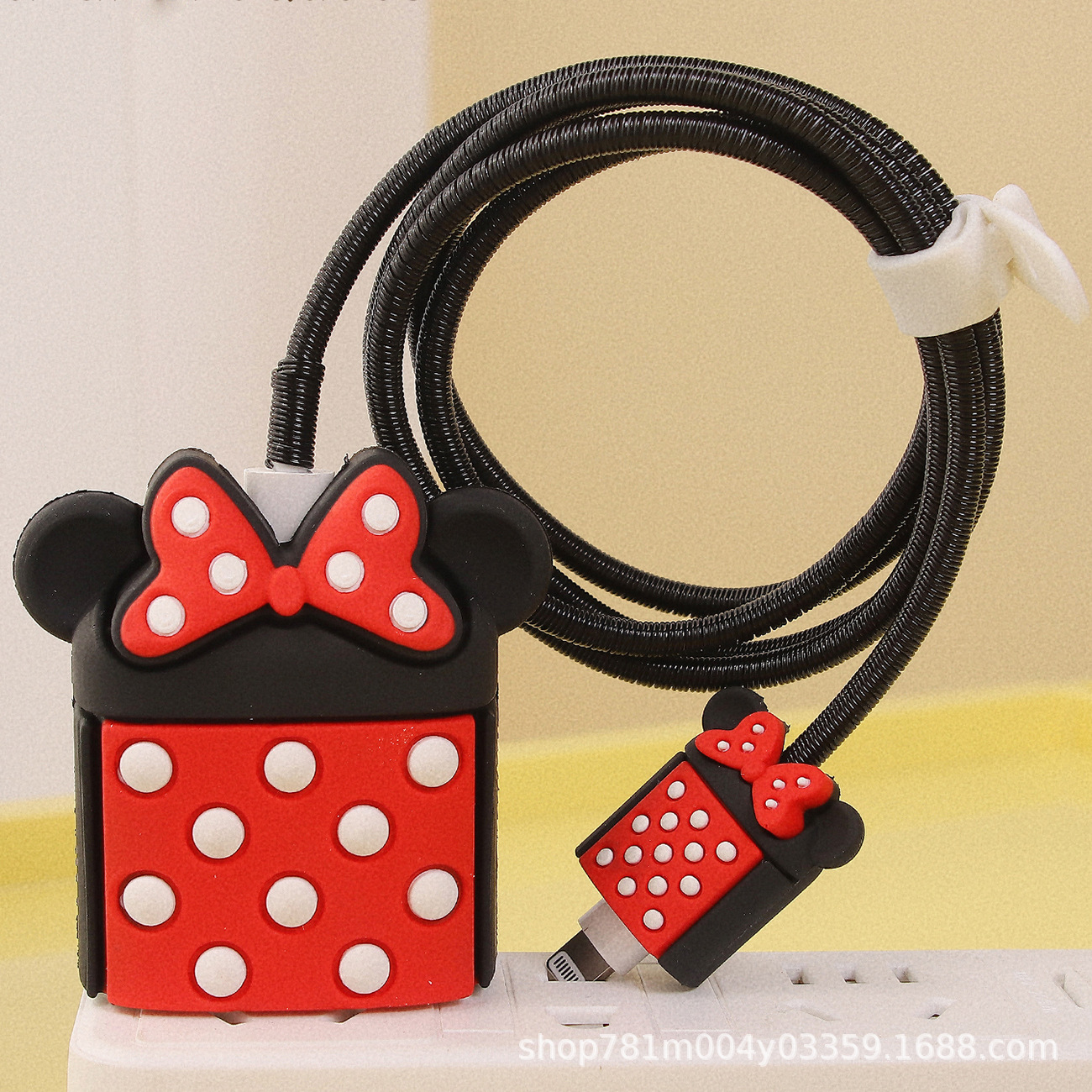 数据线保护套适用苹果充电器保护套芭芘充电头保护套充电线保护套