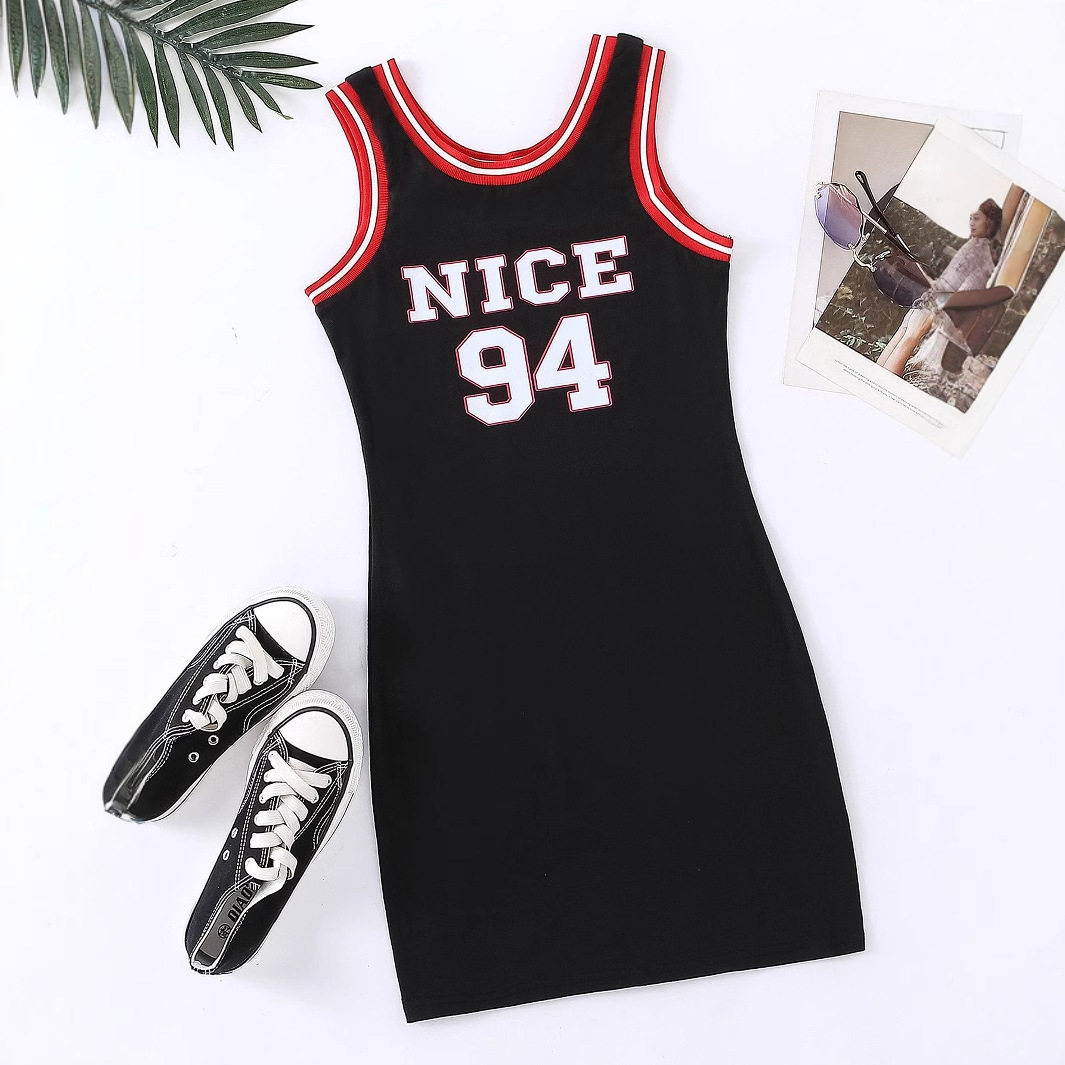 Fashionable Womens Sleeveless Dress Simple Design Versatile Style Comfortable Fabric Perfect for Summer Events