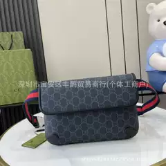 New ancient GG canvas waist bag shoulder chest bag classic unisex Joker mobile phone bag a generation of hair