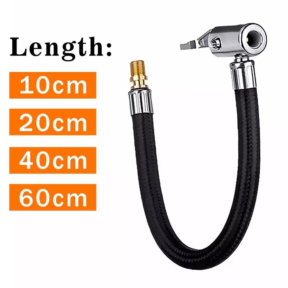 Car quick air pump extension pipe connection hose tire quick air pump Chuck Inflatable pipe manufacturer