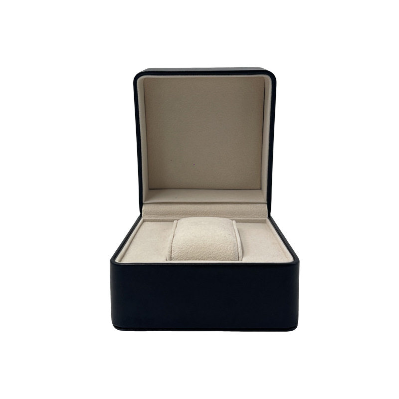Pu Leather Watch Box Square Leather Watch Packaging Box Watch Box Customization Simple and Elegant Men's Watch Box Customization