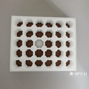 EPE pearl cotton duck egg tray express shockproof duck egg packaging box lined with inner tray foam with carton Jiangmen manufacturers