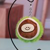 Creative Cute Little Chestnut Plush Toy Doll Girl Bag Keychain Pendant Kidsren's School Bag Pendant Gift