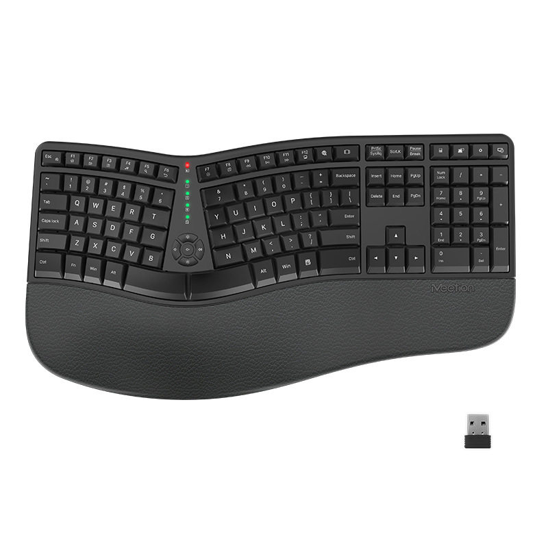 Meetion Mishen 2.4g Ergonomic Keyboard Health Split Keyboard Office Home Ergonomic Keyboard