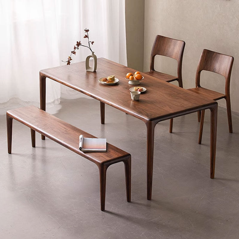 North American black walnut solid wood full mortise and teno...