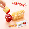 A woman's potato size dip sauce potato chips tomato sauce combination net red casual casual snacks manufacturers wholesale