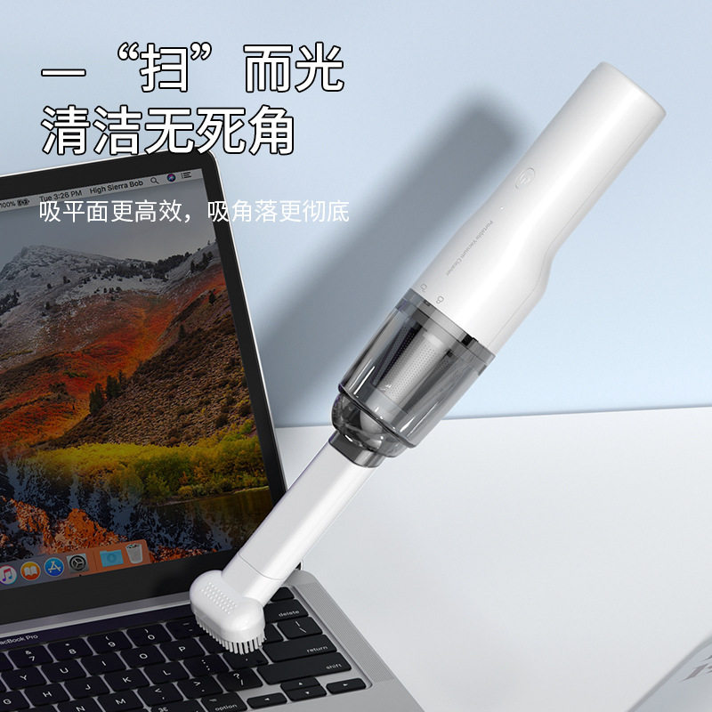 Home car dual-purpose mini portable car vacuum cleaner household car handheld wireless charging dust suction blowing dual-purpose