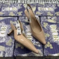 Nude patent leather (6.5cm)
