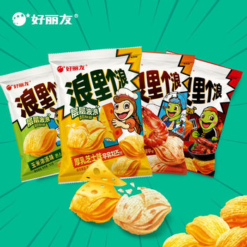 Orion/Oriolong Corn Flavor 65g Snack Food Office Puff Snack Crispy Noodles Potato Chips