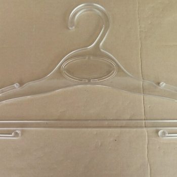 Pajamas Sling Hanger Adult Plastic Transparent Inner Hanger Clothing Store Suit Hanger Dry Cleaning Shop Clothes Hanging Wholesale