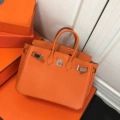 Orange silver buckle [non-returnable and non-exchangeable]