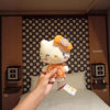 Hong Kong Limited Orange Hellokitty Doll Contrasting Color Doll Backpack Boutique Plush Bag Pendant Keychain