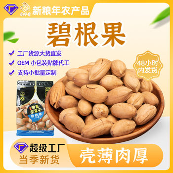 Pecan Shell 300g New Arrival Small Package Nuts Roasted Seeds and Nuts Snack Bag Hand Peeled Open Longevity Fruit Capsuless Wholesale