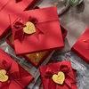 Manufacturer Red Gift Box Festive Gift Box Bow Gift Box Heaven and Earth Cover Empty Box Spot Wholesale
