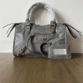 Gold rivets-small and medium size 30*20*10cm-fog gray-ready for delivery on the same day