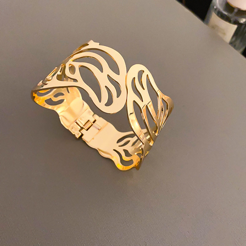 欧美跨境简约时尚手镯臂环小众冷淡风气质手环高级感百搭手饰批发