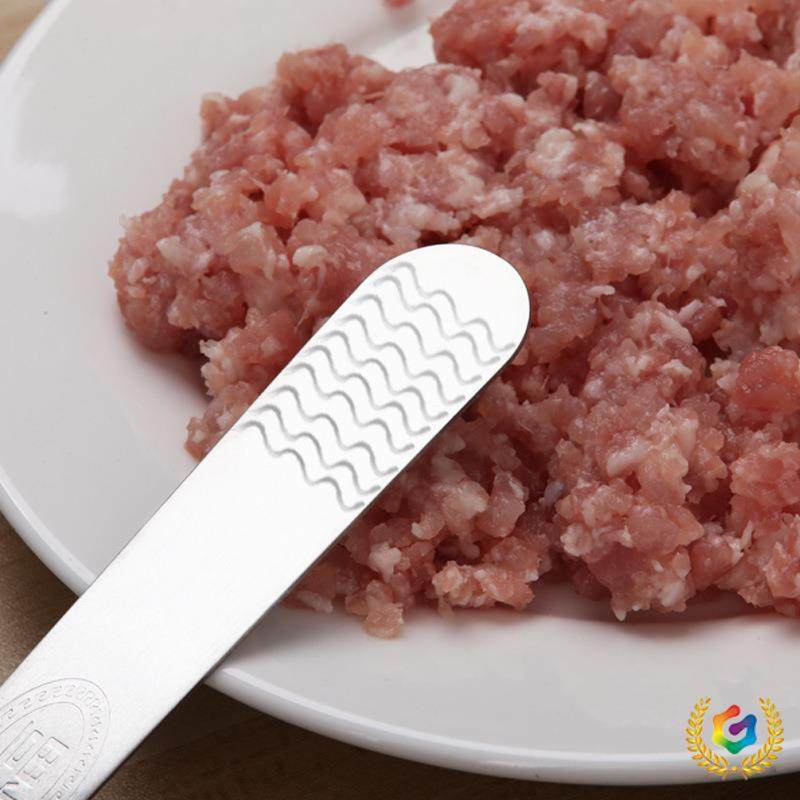 ◔ Tools for Making Dumplings at Home: Filling Scoop, Stainless Steel Filling Shovel, Filling Picker, Filling Board