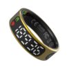 Cross-Border Smart Ring, Touch Screen, Digital Display, Heart Rate, Blood Oxygen, Sleep Monitoring, Bluetooth Waterproof Sports, Unisex