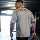 Футболка Gymshark power для фитнеса, спортивная футболка свободного кроя с короткими рукавами из эластичного хлопкового волокна для мужчин mini 3