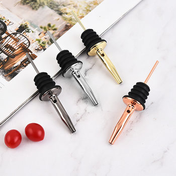 Stainless Steel Wine Pour Wine Mouth Wine Dispender Imitation Gold Silver Black Wine Blender Tool in stock
