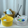 Cat Ears Desktop Storage Basket Hand-woven Cartoon Storage Basket Living Room Key Cotton Rope Storage Basket Storage Basket