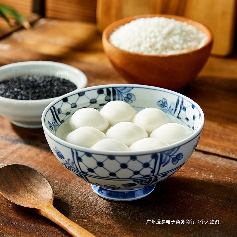 Quick-Frozen Glutinous Rice Balls Ningbo 400g Instant Breakfast Flavor Tangyuan 1 Fragrant Black Glutinous Peanut Glutinous Rice Balls Sesame Glutinous Rice Balls