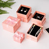 Factory in stock holiday English letter jewelry box bow multi-size jewelry box Jewelry necklace gift box