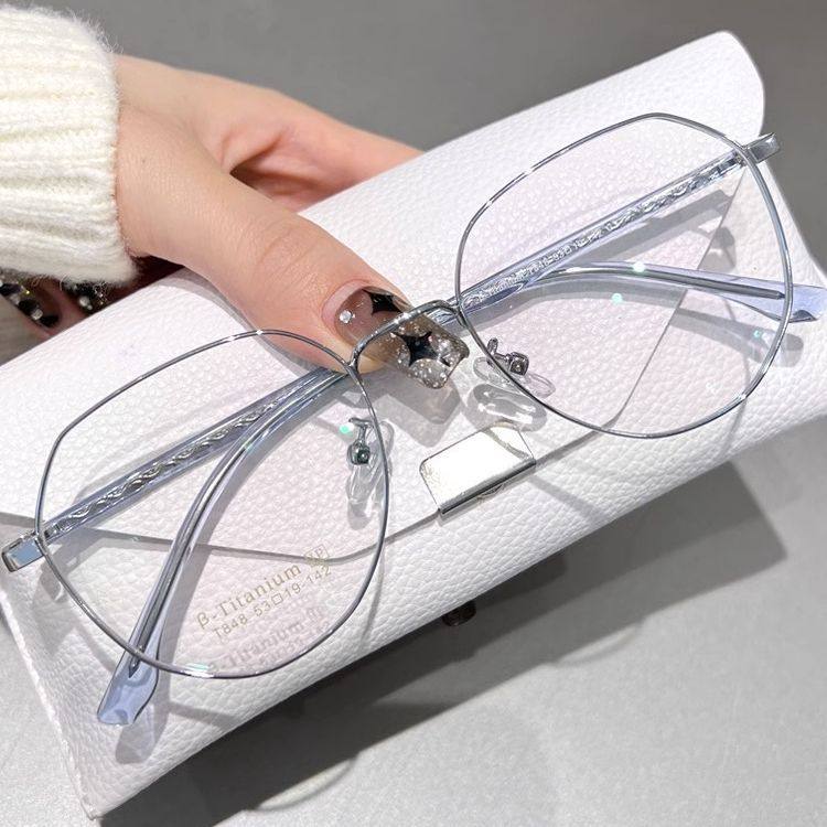 Mirror a Popular Myopia Glasses Wholesale T848 Plate Glasses Frame for Men and Women Without Makeup Popular Glasses Frame