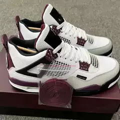 2025 New Aj Black Clown Gray Clown Special Joint Model Mid-Top Basketball Shoes Men's and Women's Sports Shoes Air Cushion Shoes