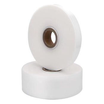Small size PE tube material slender strip straight bag 2cm3cm transparent flat bag straight plastic bag roll material film bag
