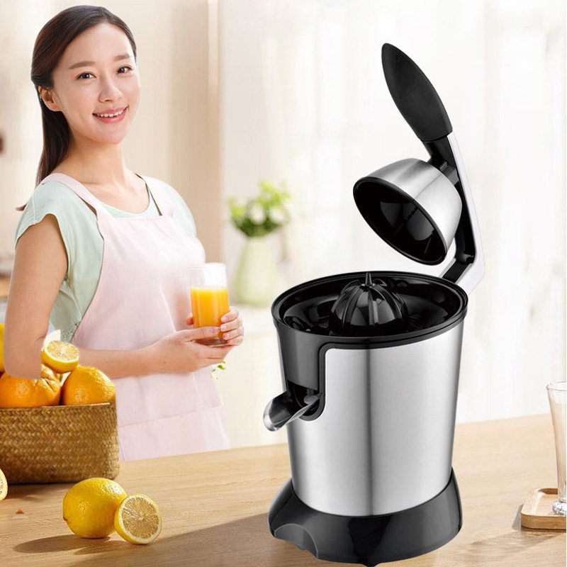 Juice Machine Us Standard 110V Household Stainless Steel Juicer Lemon Orange Pulp Juice Separation Cooking Machine Stainless Steel Material
