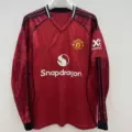2526 manchester united home long sleeves
