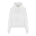 White digital messy embroidery