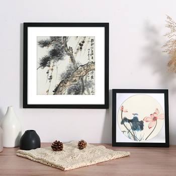 Picture frame mounting photo frame wall-mounted 38 Chinese painting calligraphy cross stitch Diamond Square 50 frame wholesale