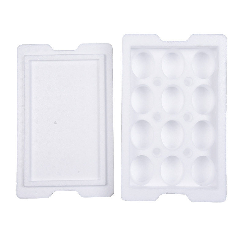 Soft-Boiled Duck Egg Foam Tray Packaging Box Foam Grid Box Express Delivery Insulation Custom Fresh-Keeping Foam Board Special Use