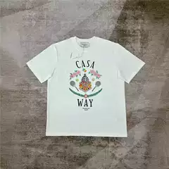 Digital Printing Independent Cbl Screen Short-Sleeved Shirt Anca Cross-Border Asa E-Commerce Casablanca t