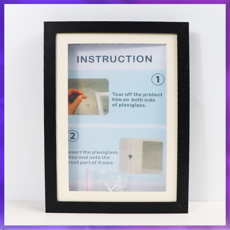 Children's Art Photo Frame Kids Art Frames Home Oil Painting Decorative Painting Flip Photo Frame Wholesale