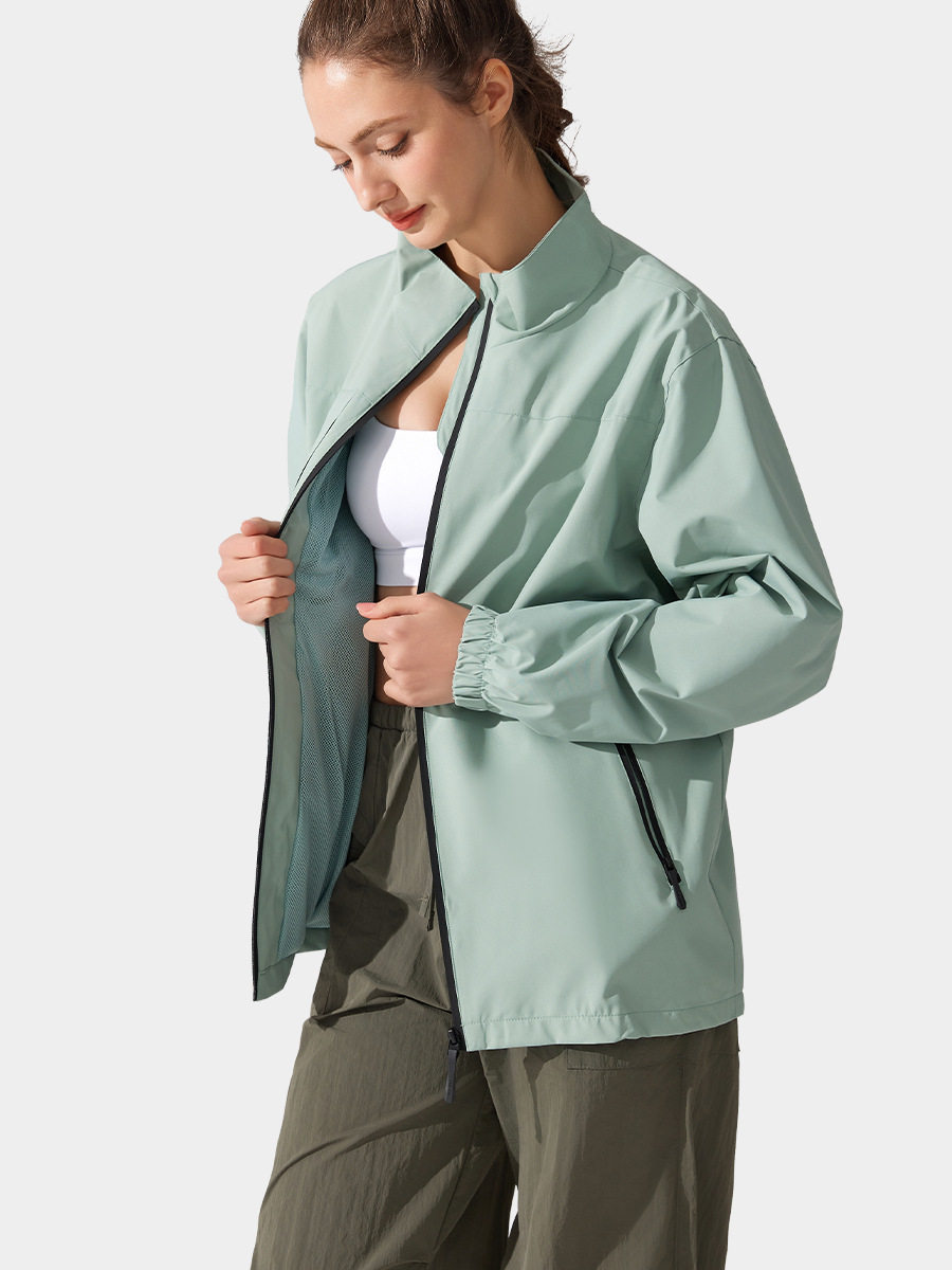 New Windproof Waterproof Anti-fouling Loose Collar Breathable Charge Clothes Casual Hiking Camping Outdoor All-match Mountaineering Suit